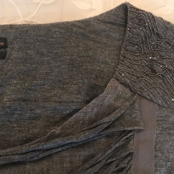 Charcoal Gray Diesel Black Gold Mini Dress - Picture 3 of 16